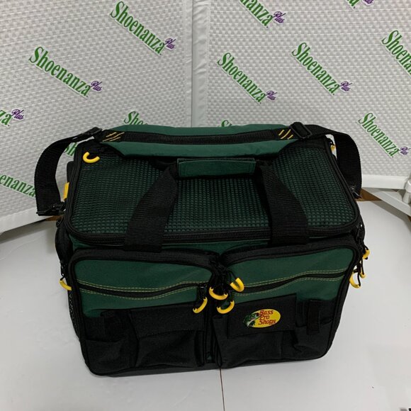 Bass Pro Shops Advanced Angler Pro Magnum Tackle Bag Carrier 8 3750 Plano Boxes - Picture 3 of 16